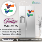 Handmade Handicraft Home decor Fridge Magnet wooden gift item