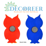 Decoreer, handmade handicraft home decor, Fridge Magnet, Kitchen Decor , Owl
