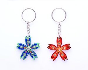 Cut Flower - Key Chain - Set of 2