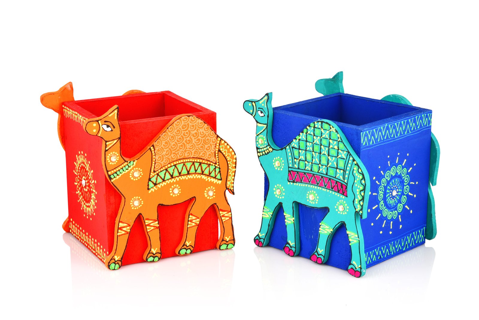 Pen Stand – Camel – Set of 2