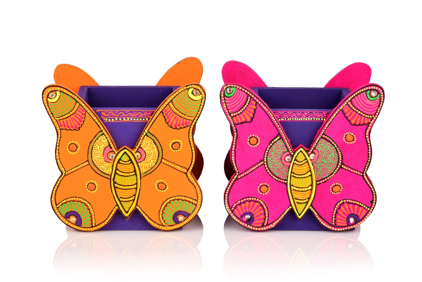 Pen Stand – Butterfly – Set of 2