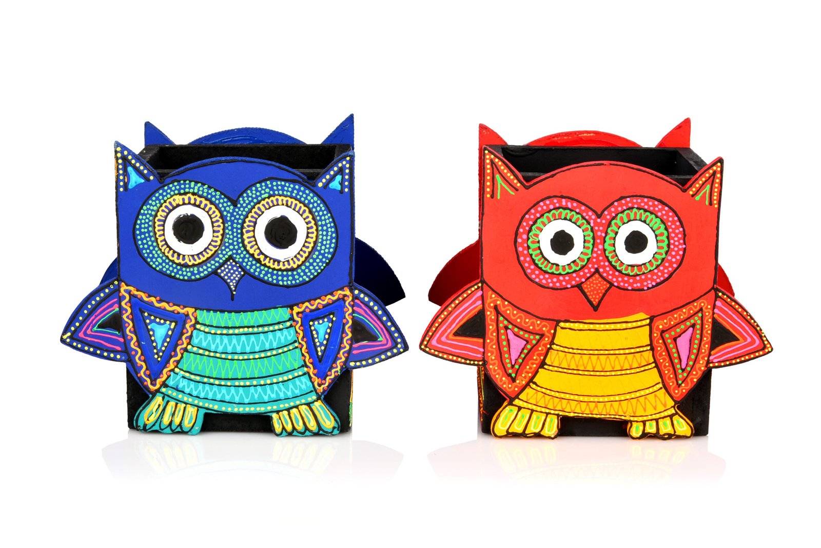 Pen Stand – Owl – Set of 2