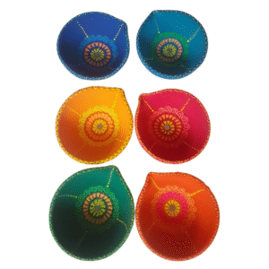 Handcrafted Terracotta Sada Panti Diwali Diya Set of 6