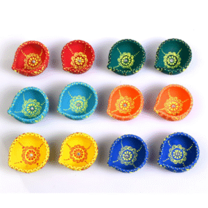 Handcrafted Terracotta Zero Diwali Diya Set of 12