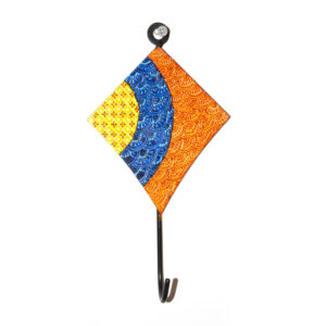 Handpainted Kite Design Iron Wall Hook for Hanging