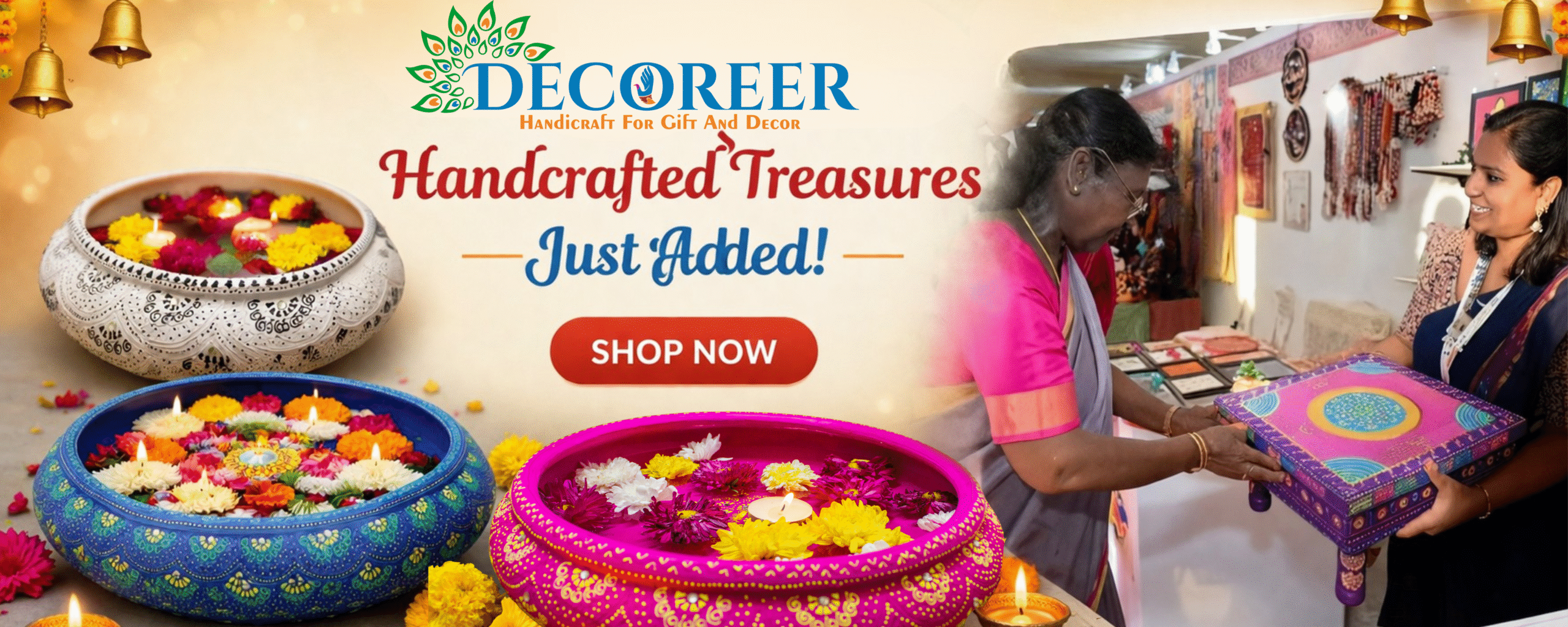 DECOREER Handmade Handicraft Home Decor